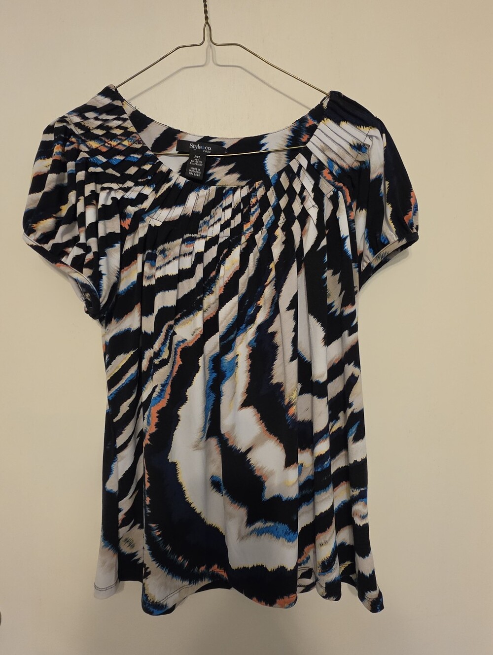Style & Co. Animal Print Top